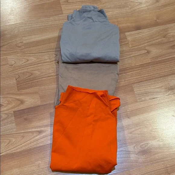 NWOT’s Skims long sleeve mock neck bodysuits SET of three - Picture 2 of 10